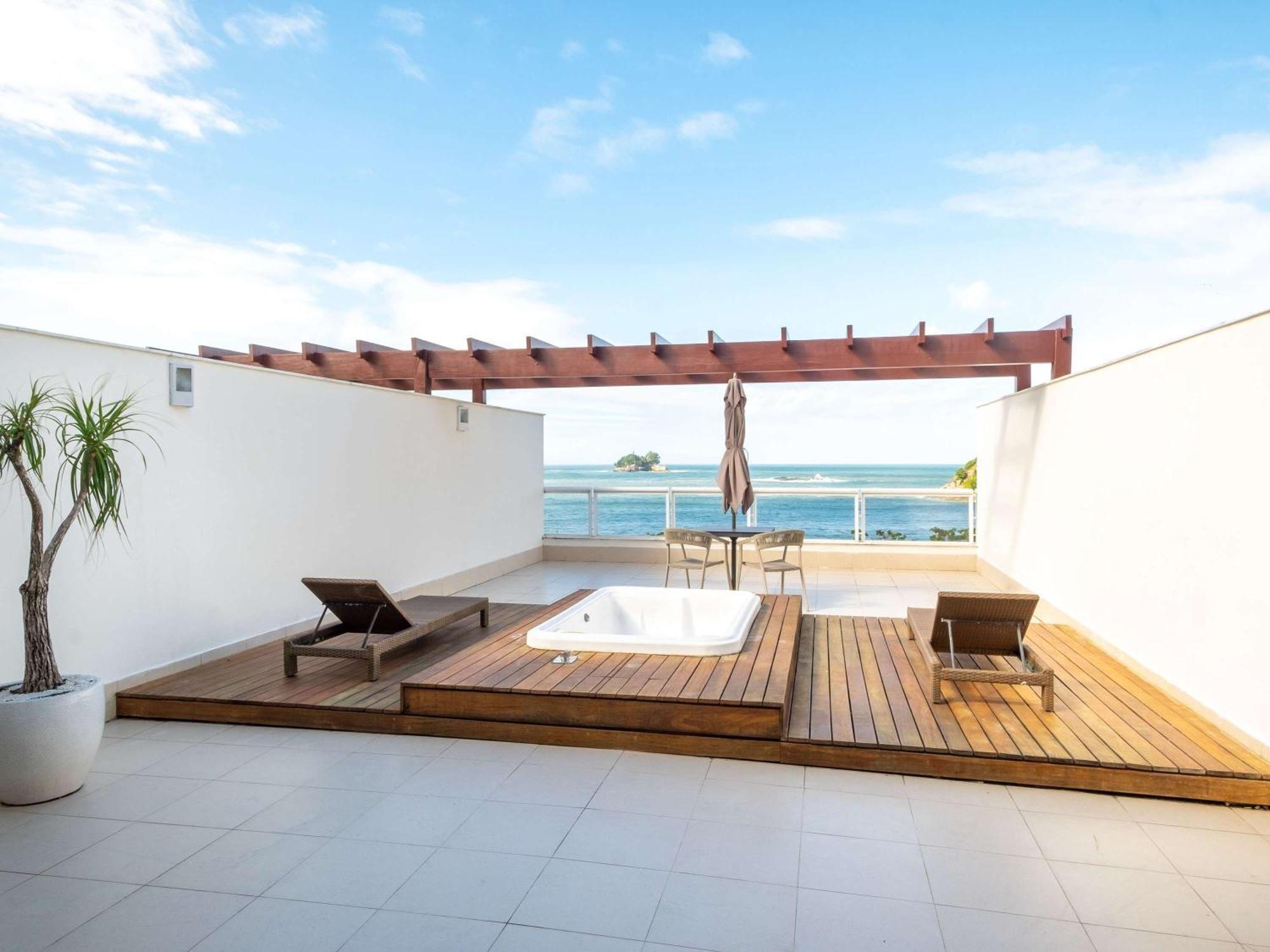 Hotel Jequitimar Guaruja Resort & Spa By Accor - Ex Sofitel Bagian luar foto